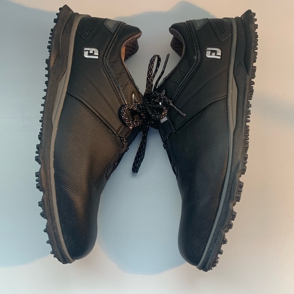 FootJoy Black Men's Golf Shoes - Picture 5 of 8